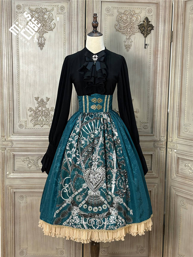 Miss Point Eye of Horus Gothic Lolita Skirt