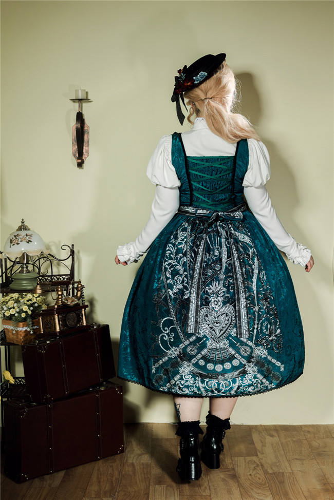 Miss Point Eye of Horus Gothic Lolita Jumper Dress