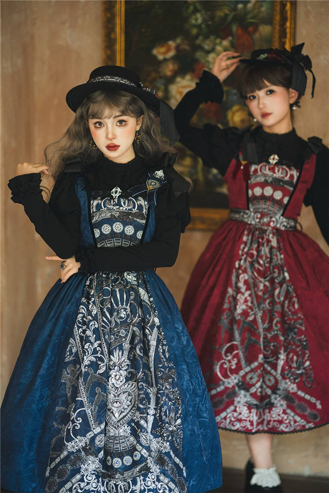 Miss Point Eye of Horus Gothic Lolita Jumper Dress