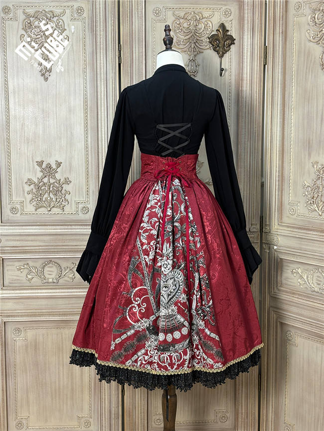 Miss Point Eye of Horus Gothic Lolita Skirt