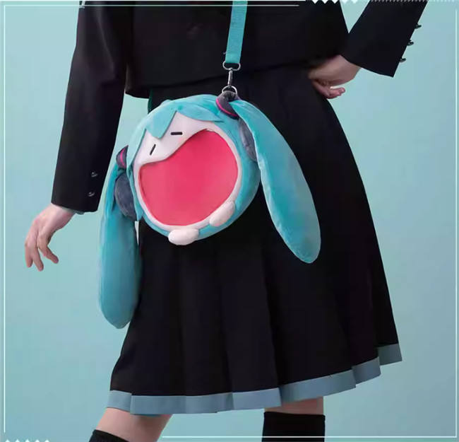 Authorized by Hatsune Miku Smiling Face Ita Bag