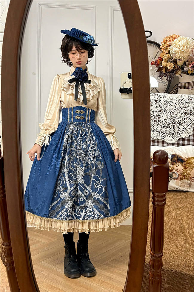 Miss Point Eye of Horus Gothic Lolita Skirt