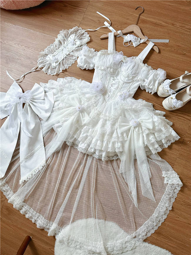 Love Letter Floral Hime Lolita Dress