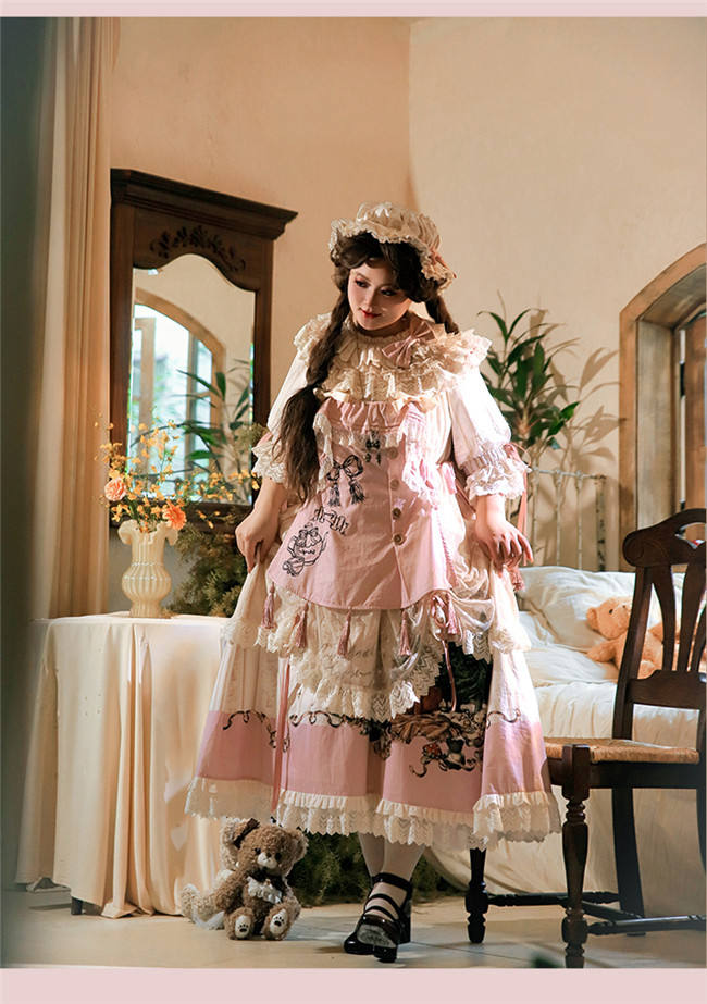 Story Book for Little Girls Plus Size Lolita Dress, Skirt and Blouse