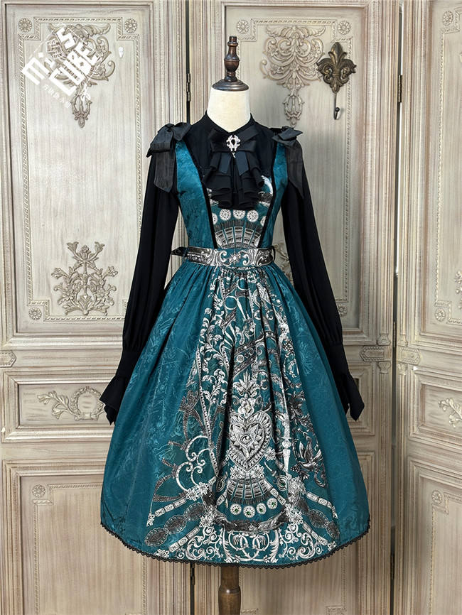 Miss Point Eye of Horus Gothic Lolita Jumper Dress