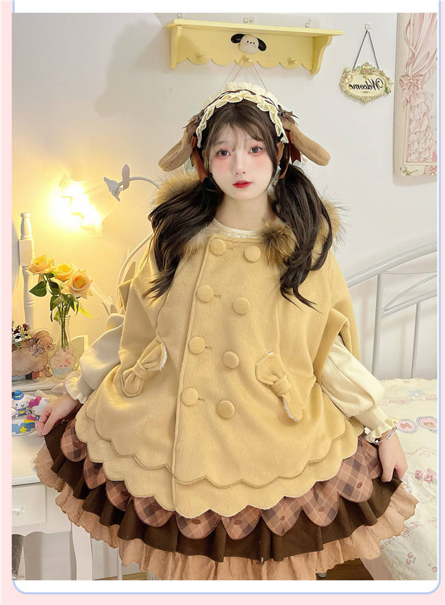 Bat Sleeves Sweet Princess Lolita Cape
