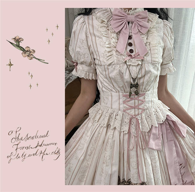 Story Book for Little Girls Plus Size Lolita Dress, Skirt and Blouse