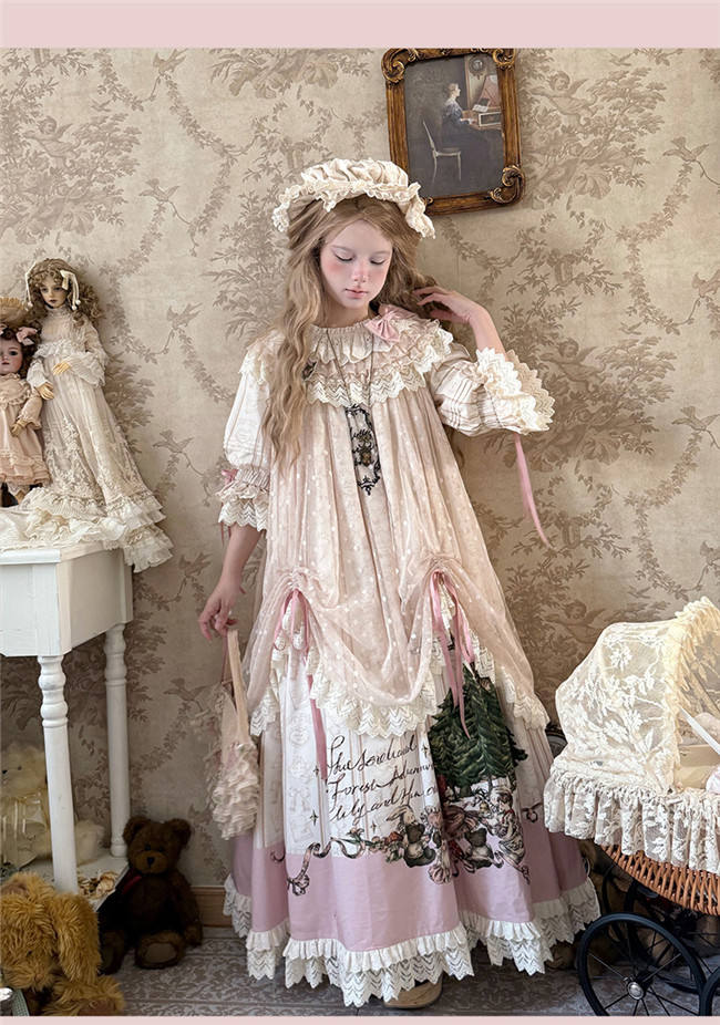 Story Book for Little Girls Plus Size Lolita Dress, Skirt and Blouse