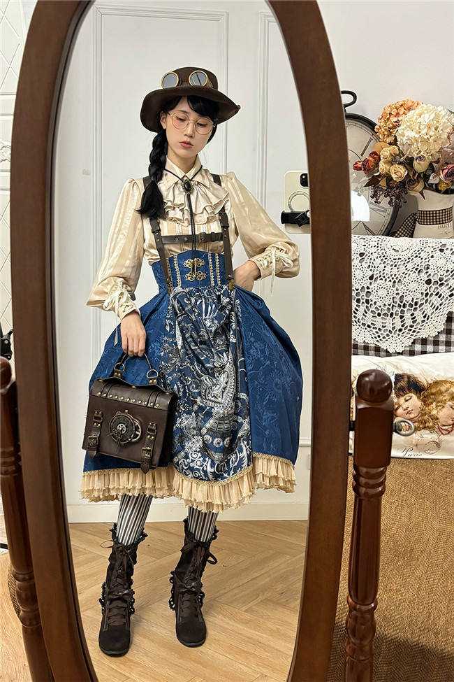 Miss Point Eye of Horus Gothic Lolita Skirt