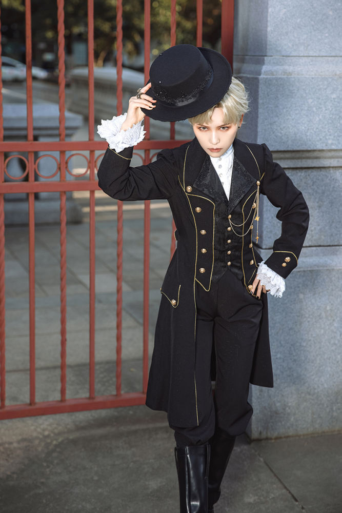 Immortal Thorn An Immortal Rose Ouji Lolita Coat