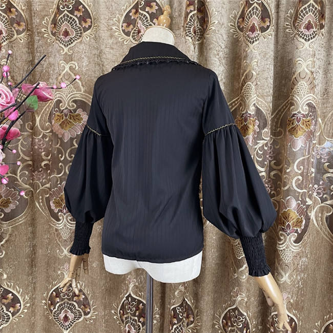 Peter Pan Collar Gigot Sleeve Lolita Blouse