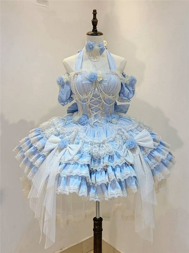 Love Letter Floral Hime Lolita Dress