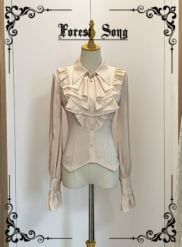 Forest Song  Asteris Stripe Lolita Blouse