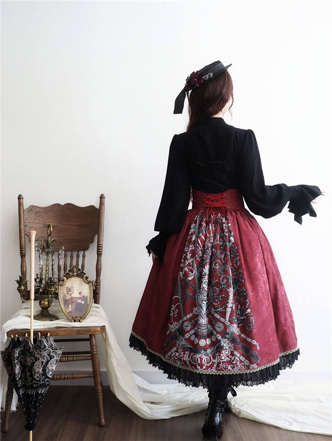 Miss Point Eye of Horus Gothic Lolita Skirt