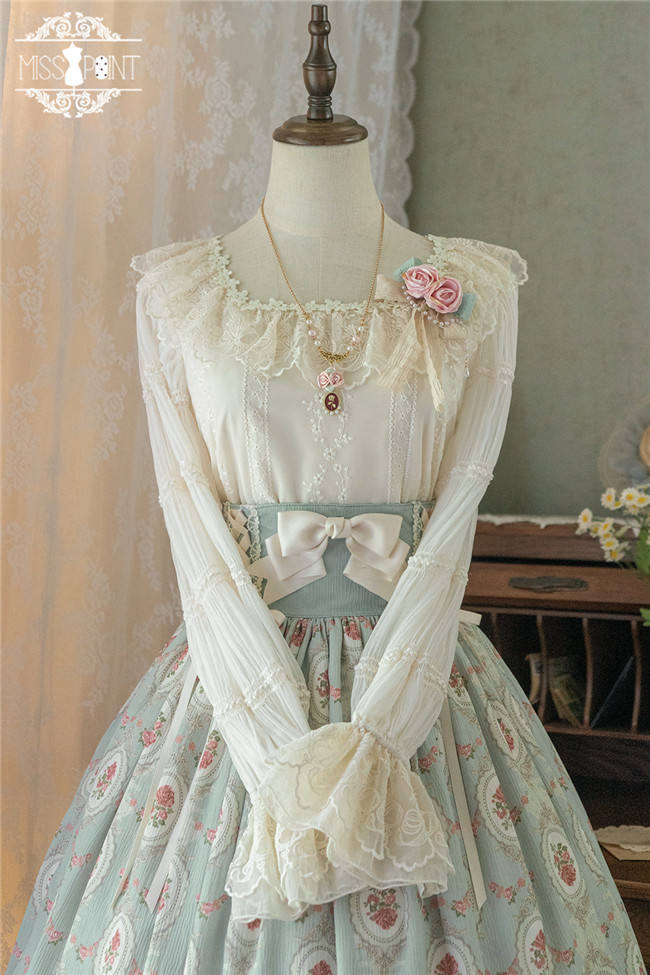 Miss Point ~Where to Find Fragrance Vintage Lolita Blouse