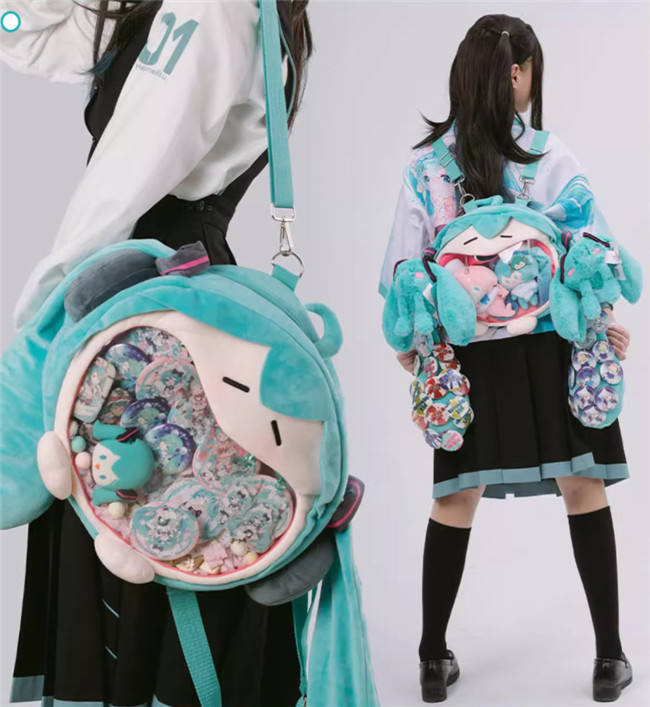 Authorized by Hatsune Miku Smiling Face Ita Bag