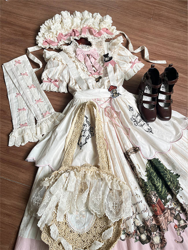 Story Book for Little Girls Plus Size Lolita Dress, Skirt and Blouse