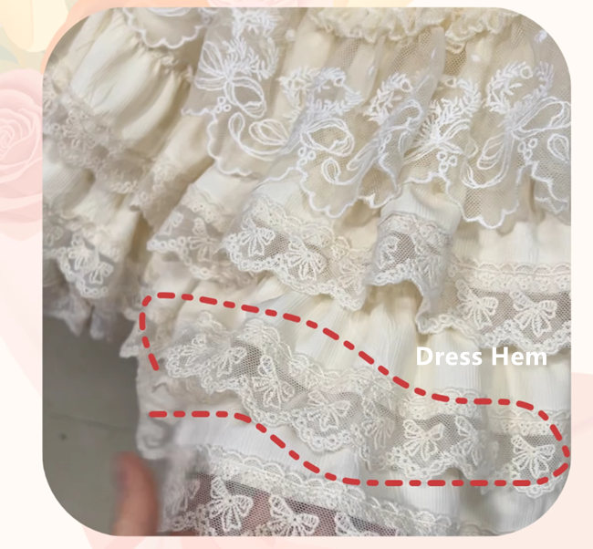 Love Letter Floral Hime Lolita Dress