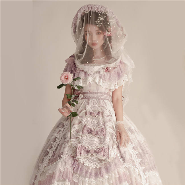 The Key to the Mysterious Realm Hime Lolita Dress Full Set