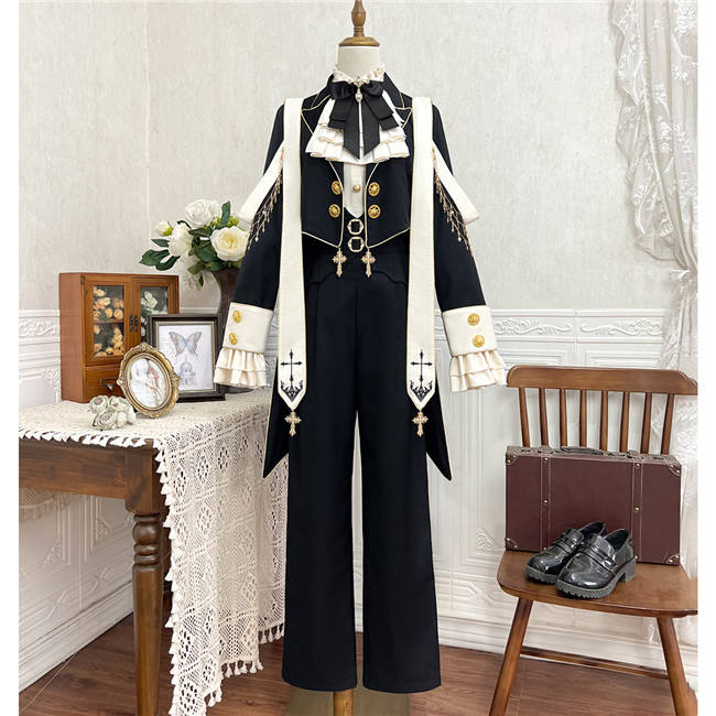 The Prayer Ouji Lolita Coat, Trousers and Blouse