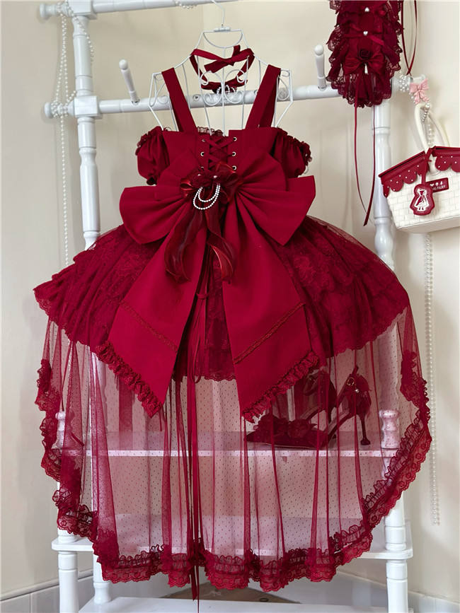 Love Letter Floral Hime Lolita Dress