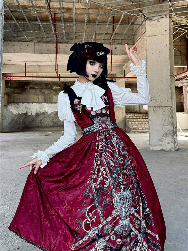 Miss Point Eye of Horus Gothic Lolita Jumper Dress