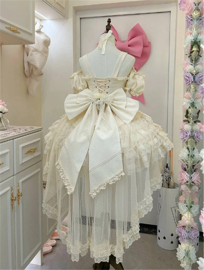 Love Letter Floral Hime Lolita Dress