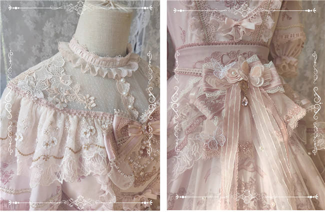 Sunset Fairyland Hime Lolita Dress Full Set