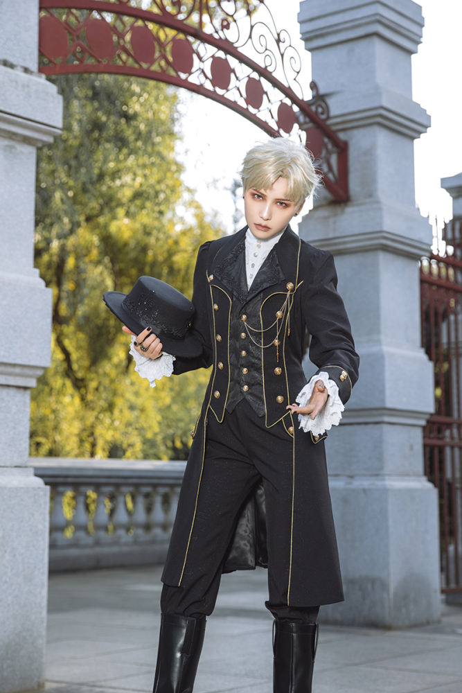 Immortal Thorn An Immortal Rose Ouji Lolita Coat