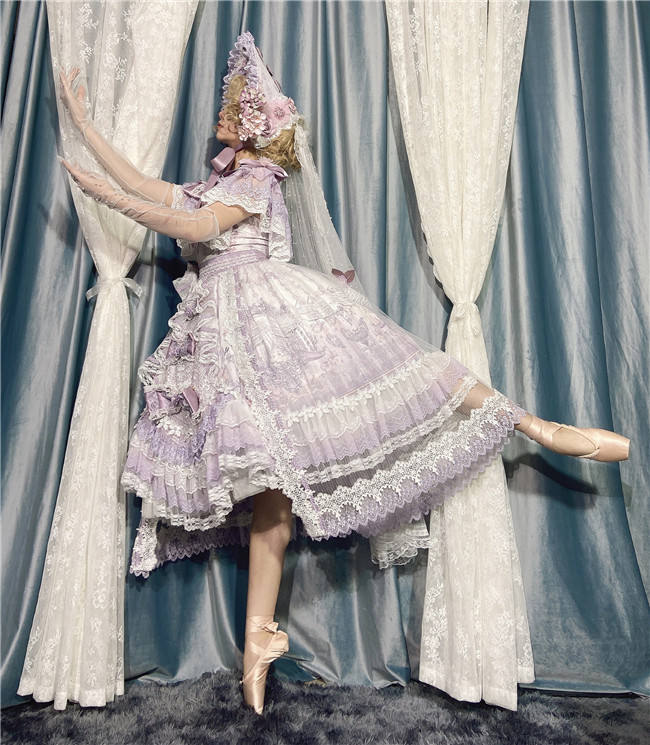 The Key to the Mysterious Realm Hime Lolita Dress Full Set