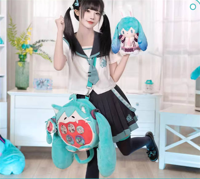 Authorized by Hatsune Miku Smiling Face Ita Bag