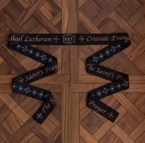 The Holy Cross Stained Glass Window Lolita Accessories