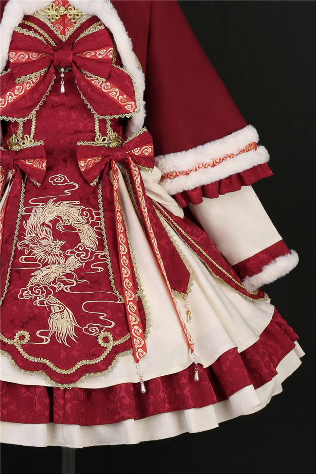 Dragon Year Qi Lolita Dress and Coat