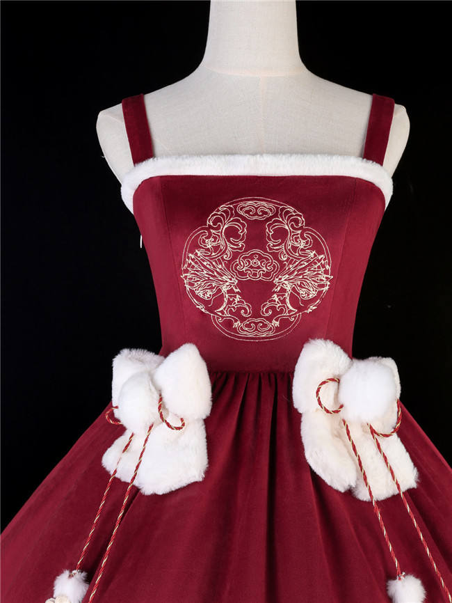 Pray for a Good Harvest Qi Lolita Dress and Coat