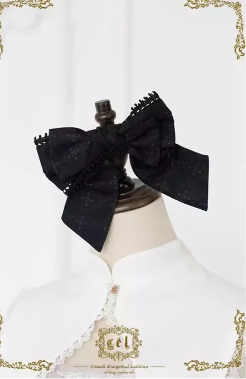 The Holy Cross Stained Glass Window Lolita Accessories