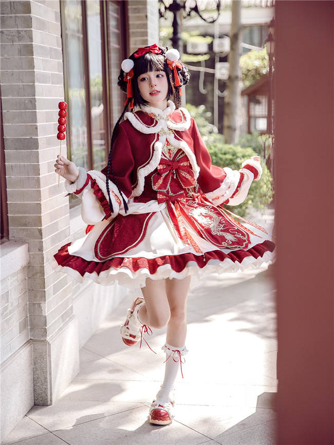 Dragon Year Qi Lolita Dress and Coat