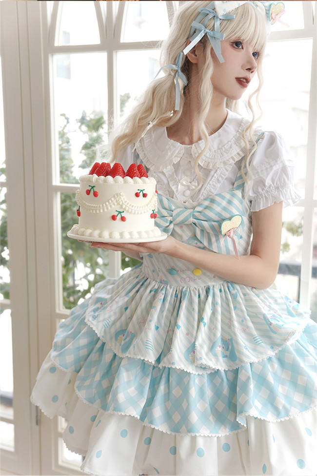 Hatsune Miku Co-branded Sweet Lolita Dress and Accessories
