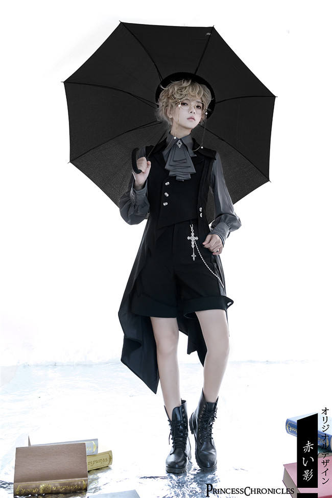 Princess Chronicles Retro Dark Medieval Ouji Lolita Vest Ouji Fashion