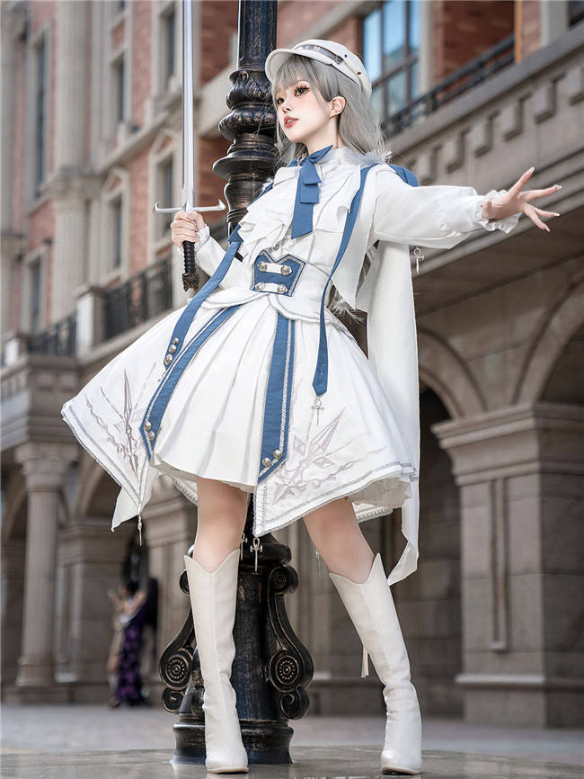 Starlight Knight Lolita Skirt and Top
