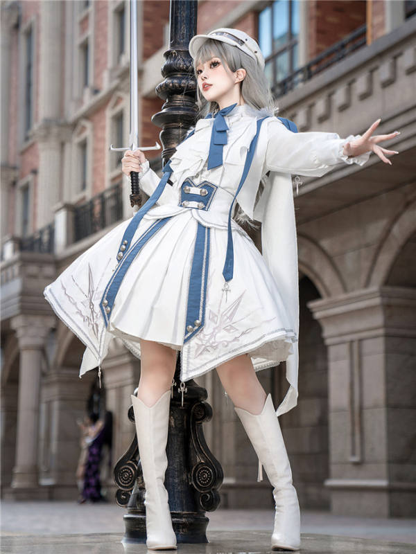 Starlight Knight Lolita Skirt and Top