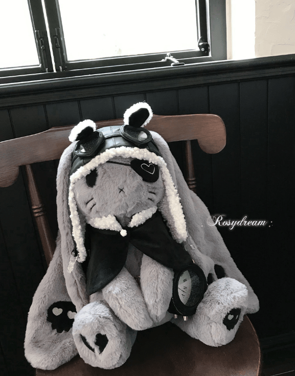 Rosy Dream Rabbit Lolita Bag and Doll