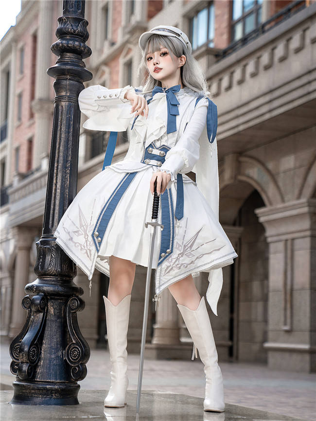 Starlight Knight Lolita Skirt and Top
