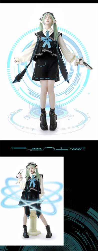 Lizbird Conductors of Magic Ouji Lolita Set