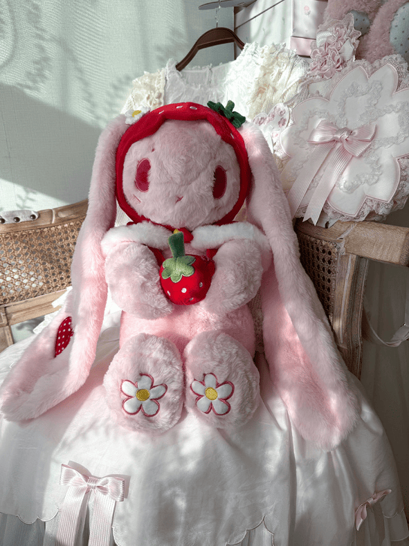 Rosy Dream Rabbit Lolita Bag and Doll