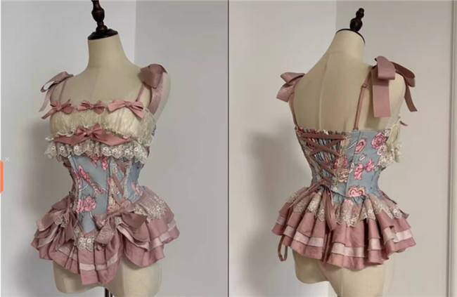 Gem and Rose Luxury Hime Lolita Dress Fullset