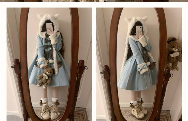 Sakurahime Cookie Lolita Cape Coat