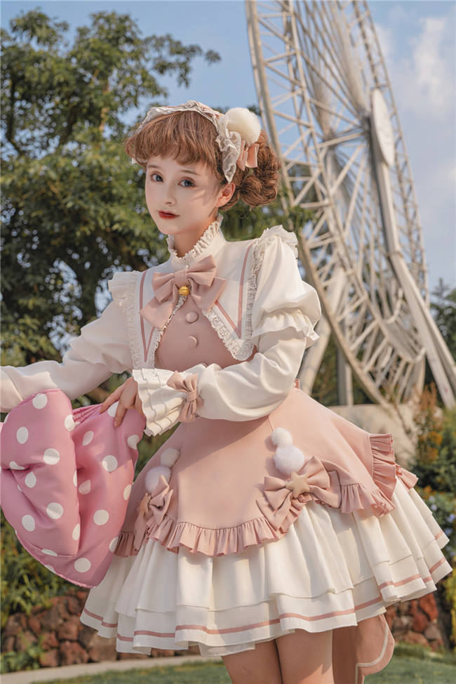 Magical Girl Long Sleeves Lolita Dress