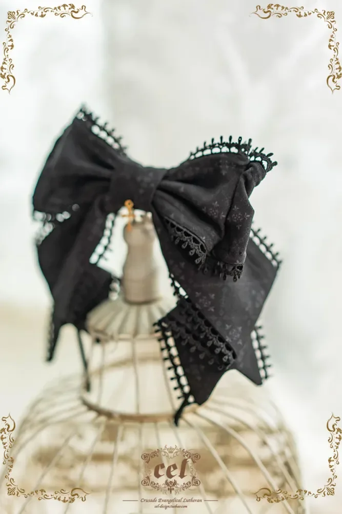 The Holy Cross Stained Glass Window Lolita Accessories