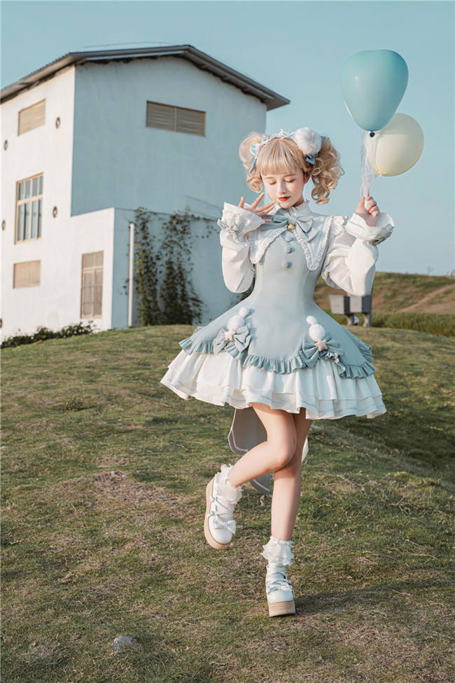 Magical Girl Long Sleeves Lolita Dress