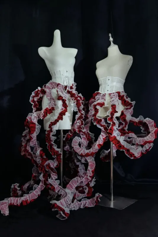 Cthulhu Shape Adjustable Petticoat 6 Colors